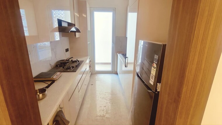 Kitchen, raj-one-good-earth 3 Bedroom 1850 Sq.Ft. Apartment In Sector 71 Gurgaon 9959466