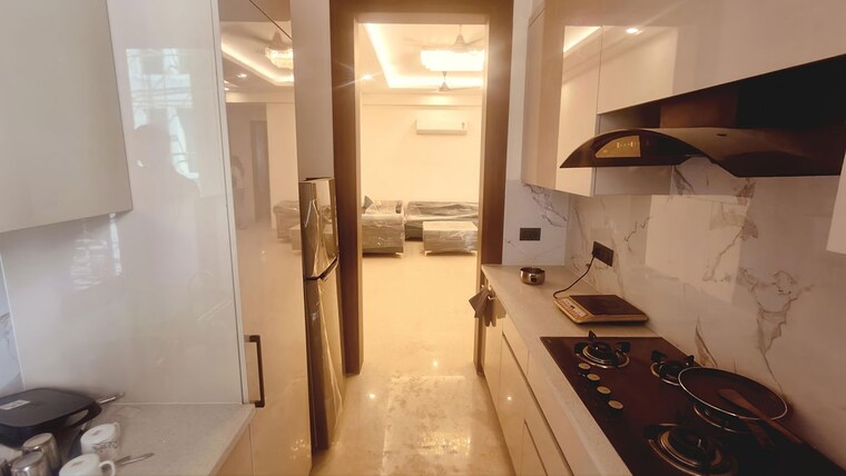 Kitchen, raj-one-good-earth 3 Bedroom 1850 Sq.Ft. Apartment In Sector 71 Gurgaon 9959466
