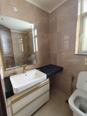 Bathroom in 3 BHK Apartment at Smart World Orchard, Sector 61 – for Rent