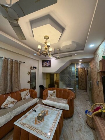Living Room in 2 BHK Apartment at Rohini Sector 13 – for Sale
