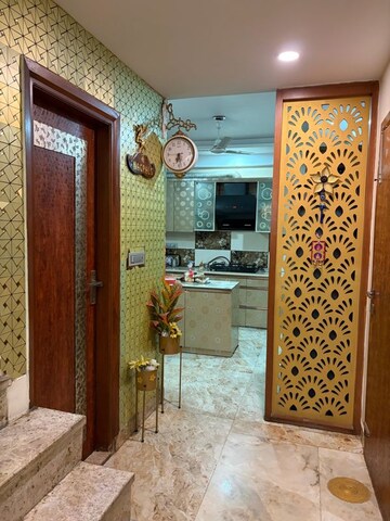 Kitchen in 2 BHK Apartment at Rohini Sector 13 – for Sale