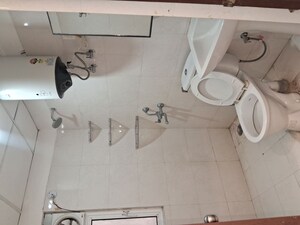Bathroom in 1 BHK Apartment at Raj Nagar Extension – for Rent