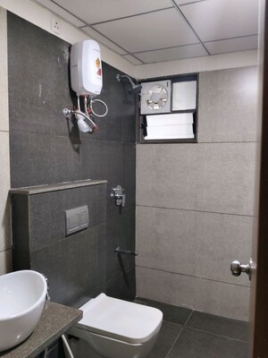 Bathroom in 3 BHK Apartment at Naranpura – for Rent