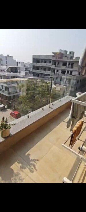 Balcony in 3 BHK Builder Floor at Sector 16 – for Rent