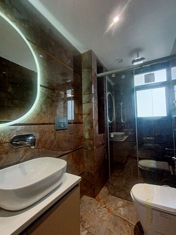 Bathroom in 4 BHK Builder Floor at Central Park Flower Valley, Sohna Sector 33 – for Sale