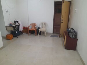 Living Room in 1 BHK Apartment at Rutu Estate, Brahmand – for Sale