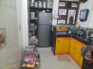 Kitchen in 1 BHK Apartment at Rutu Estate, Brahmand – for Sale