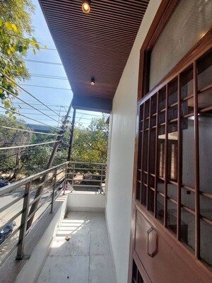 Balcony in 3 BHK Builder Floor at Vasundhara Sector 13 – for Sale