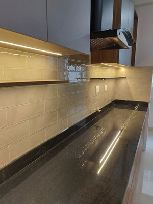 Kitchen in 3 BHK Apartment at Mantri Webcity, Hennur – for Rent