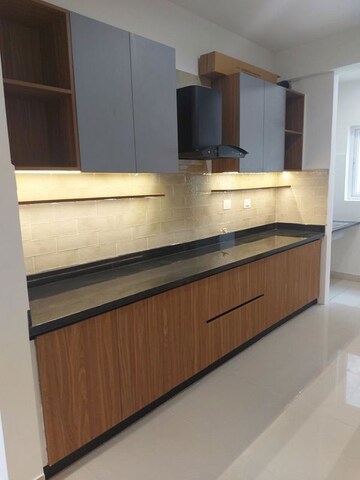 Kitchen in 3 BHK Apartment at Mantri Webcity, Hennur – for Rent