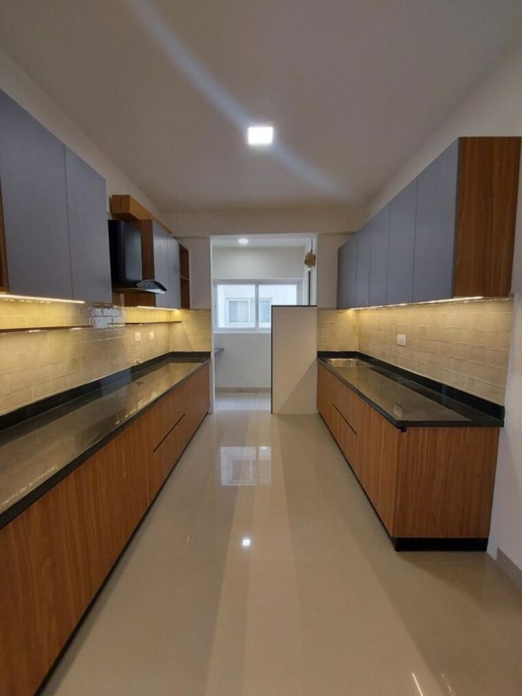 Kitchen, mantri-webcity 3 Bedroom 1740 Sq.Ft. Apartment In Hennur Bangalore 9960451