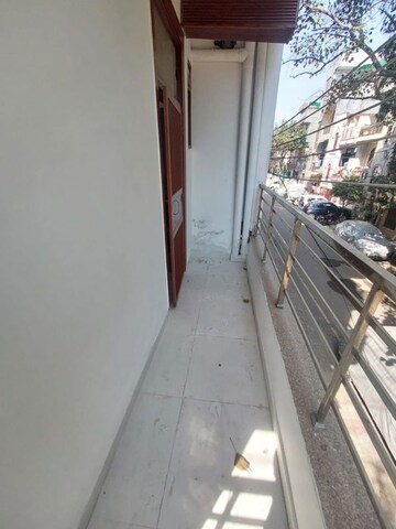 Balcony in 2 BHK Builder Floor at Vasundhara Sector 3 – for Rent