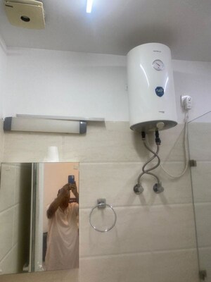 Bathroom in 2 BHK Builder Floor at Greater Kailash I – for Rent