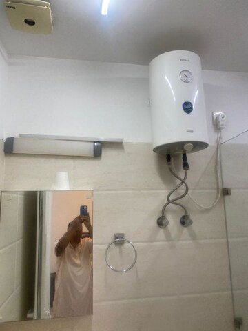 Bathroom in 2 BHK Builder Floor at Greater Kailash I – for Rent