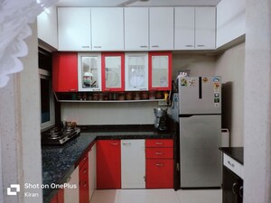 Kitchen in 3 BHK Apartment at Rosa Bella, Ghodbunder Road – for Rent