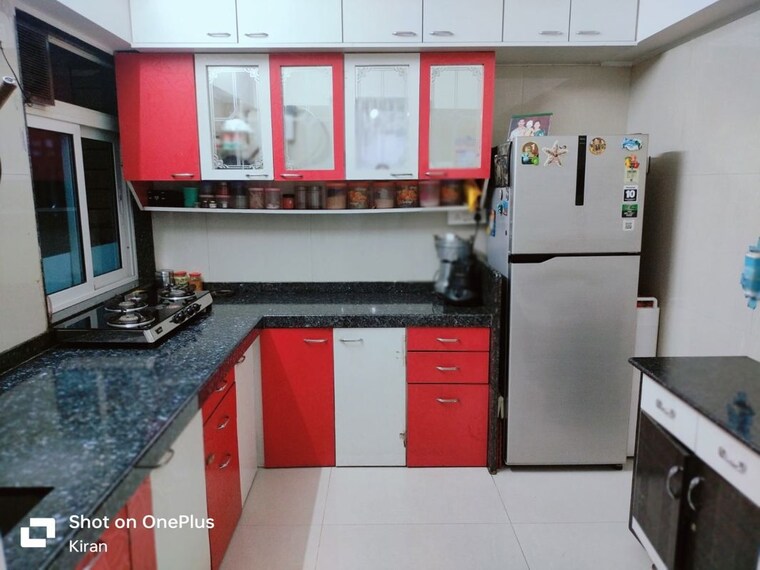 Kitchen, rosa-bella 3 Bedroom 1350 Sq.Ft. Apartment In Ghodbunder Road Thane 9960490