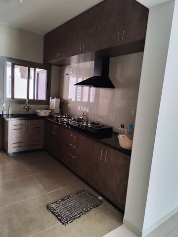 Kitchen in 3.5 BHK Apartment at Sobha Palm Courts, Kogilu – for Rent