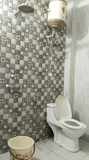 Bathroom in 2 BHK Builder Floor at Saket – for Rent