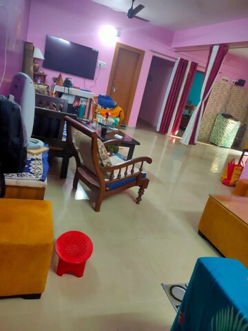 Living Room in 3 BHK Apartment at Doranda – for Sale