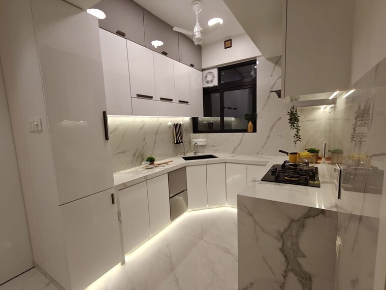 Kitchen, dosti-eastern-bay-phase-1 2 Bedroom 559 Sq.Ft. Apartment In Wadala Mumbai 9960725
