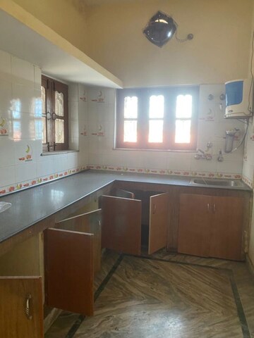 Kitchen in 2 BHK Builder Floor at Canal Road – for Rent