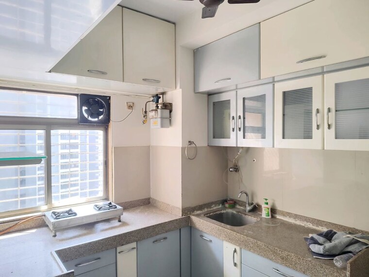 Kitchen, everest-world-aspen 2 Bedroom 600 Sq.Ft. Apartment In Dhokali Thane 9960820