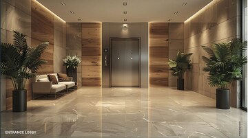 Lobby in 2 BHK Apartment at Vivan Heights Mumbai, Chembur – for Sale