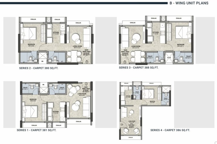 Floor Plan, vivan-heights-mumbai 2 Bedroom 619 Sq.Ft. Apartment In Chembur Mumbai 9960882