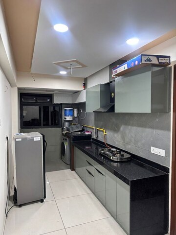 Kitchen in 3 BHK Apartment at Shela – for Rent