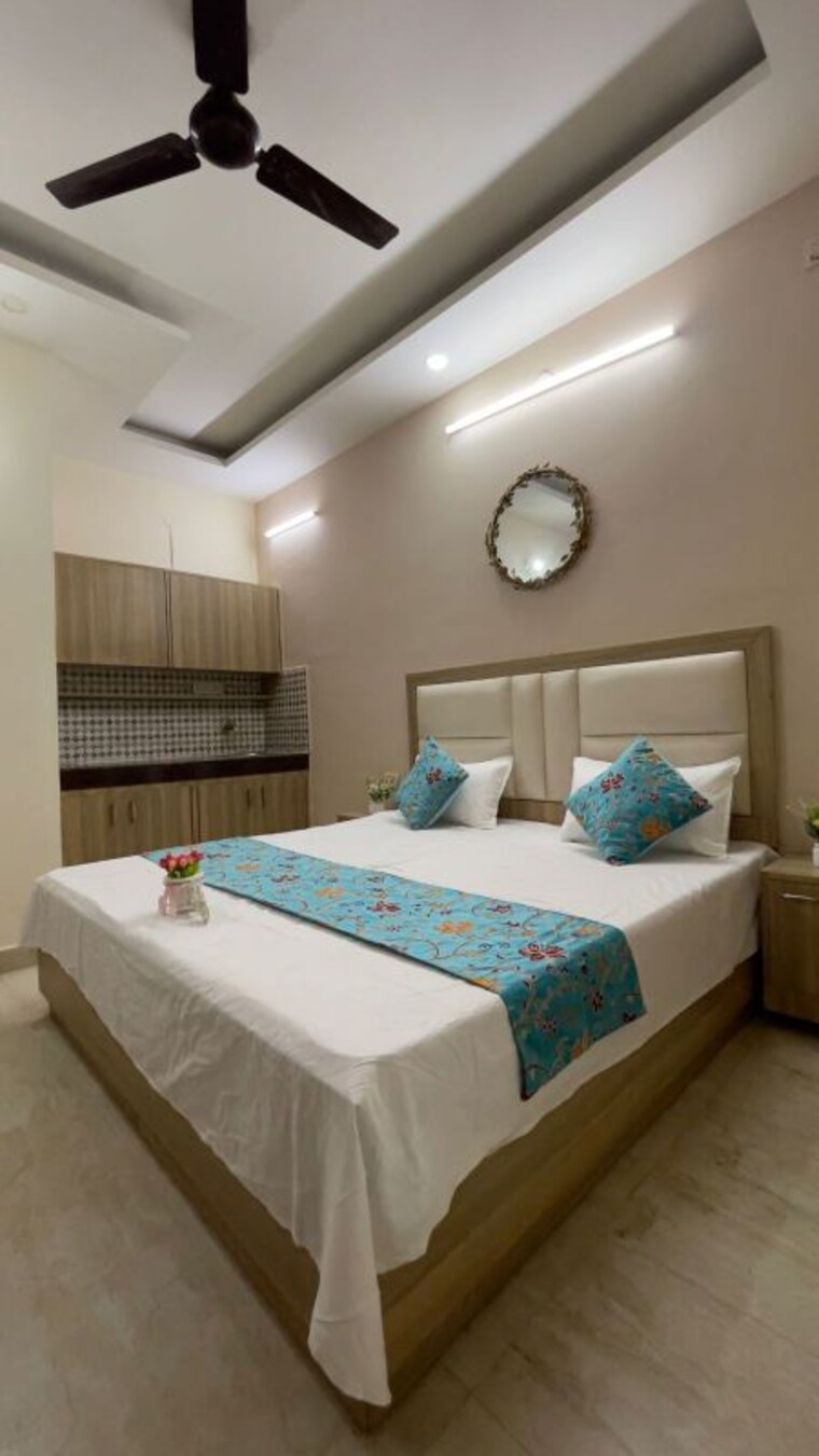 Bedroom, sector 45 1 RK 440 Sq.Ft. Builder Floor In Sector 45 Gurgaon 9961002