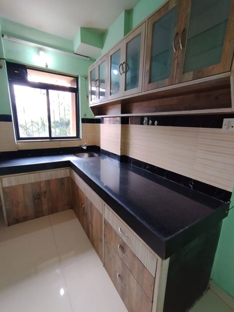 Kitchen, krishna-greenland-park-vastu-federation 1 Bedroom 415 Sq.Ft. Apartment In Ghodbunder Road Thane 9961003