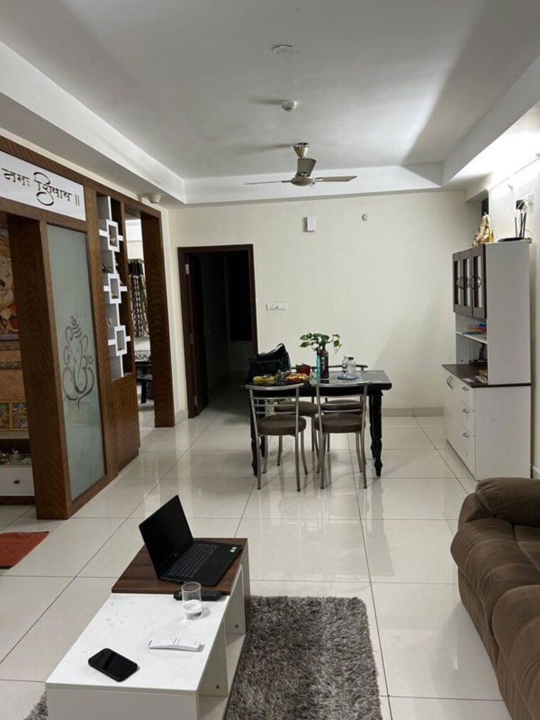 Living Room, my-home-krishe 3 Bedroom 1740 Sq.Ft. Apartment In Financial District Hyderabad 9961035
