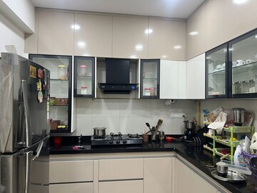Kitchen in 2 BHK Apartment at Pacifica Hill Crest, Gachibowli – for Rent