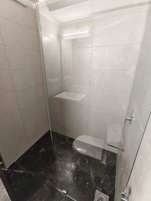 Bathroom in 3 BHK Apartment at Kalpataru Magnus, Bandra East – for Rent