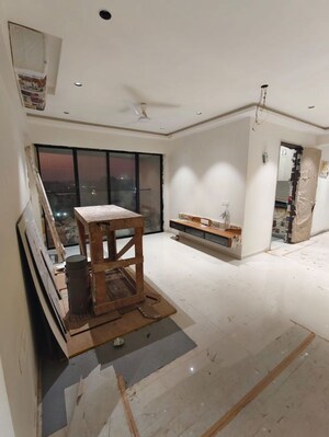 Living Room in 3 BHK Apartment at Kalpataru Mugnus, Bandra East – for Rent