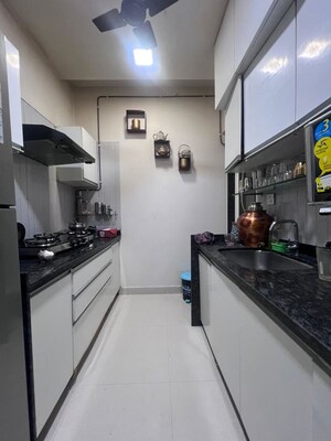 Kitchen in 2 BHK Apartment at Omkar Ananta, Goregaon East – for Rent