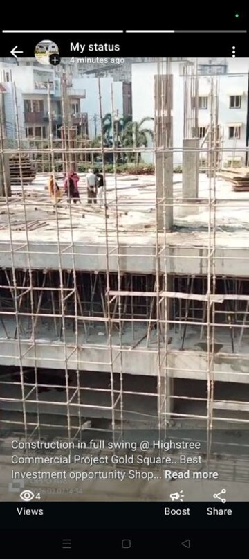 Floor Plan in  Office Space at GKY Gold Square, Raj Nagar Extension – for Sale