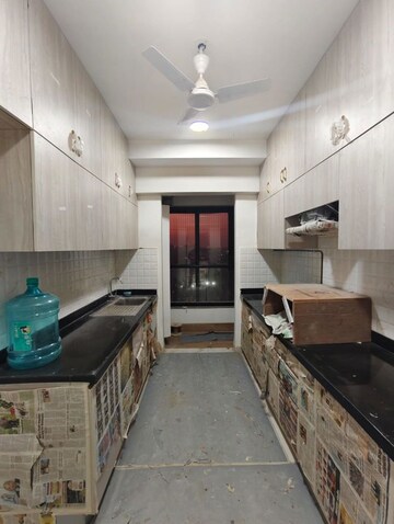 Kitchen in 3 BHK Apartment at Kalpataru Mugnus, Bandra East – for Rent