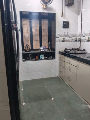 Kitchen in 1 BHK Apartment at Yashodham Complex, Goregaon East – for Rent