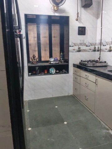 Kitchen in 1 BHK Apartment at Yashodham Complex, Goregaon East – for Rent
