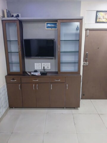 Bathroom in 1 BHK Apartment at Yashodham Complex, Goregaon East – for Rent