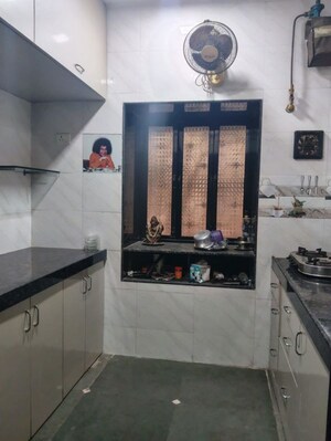 Kitchen in 1 BHK Apartment at Yashodham Complex, Goregaon East – for Rent
