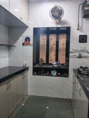 Kitchen in 1 BHK Apartment at Yashodham Complex, Goregaon East – for Rent