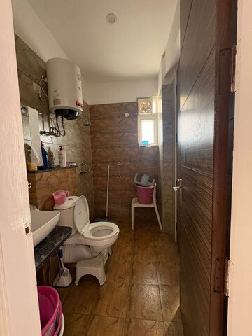 Bathroom in 3 BHK Apartment at Highland Park Chandigarh, Bhabat – for Sale