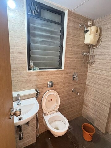 Bathroom in 1 BHK Apartment at Lodha Codename Premier, Dombivli East – for Rent