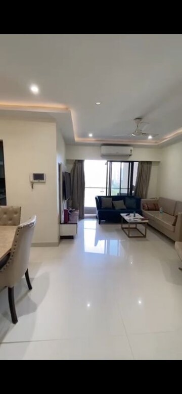 Living Room in 2 BHK Apartment at Rustomjee Elita, Andheri West – for Rent