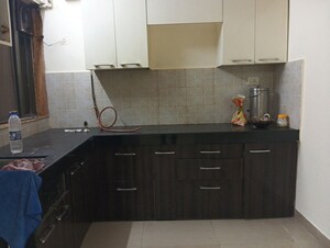 Kitchen in 2 BHK Apartment at Runwal Garden City, Balkum Pada – for Rent