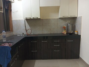 Kitchen in 2 BHK Apartment at Runwal Garden City, Balkum Pada – for Rent