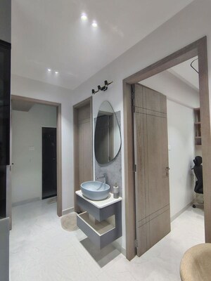 Building Lobby in 2 BHK Apartment at Kumar Piccadilly, Wakad – for Rent