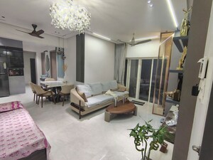 Living Room in 2 BHK Apartment at Kumar Piccadilly, Wakad – for Rent